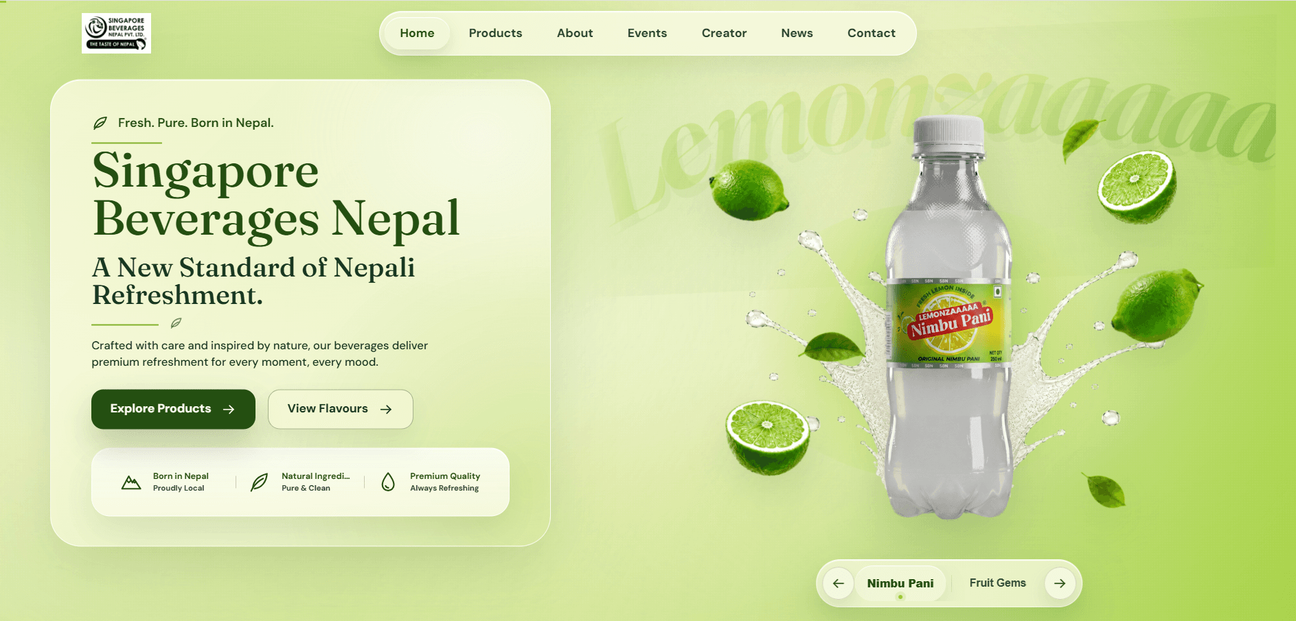 Singapore Beverage Nepal
