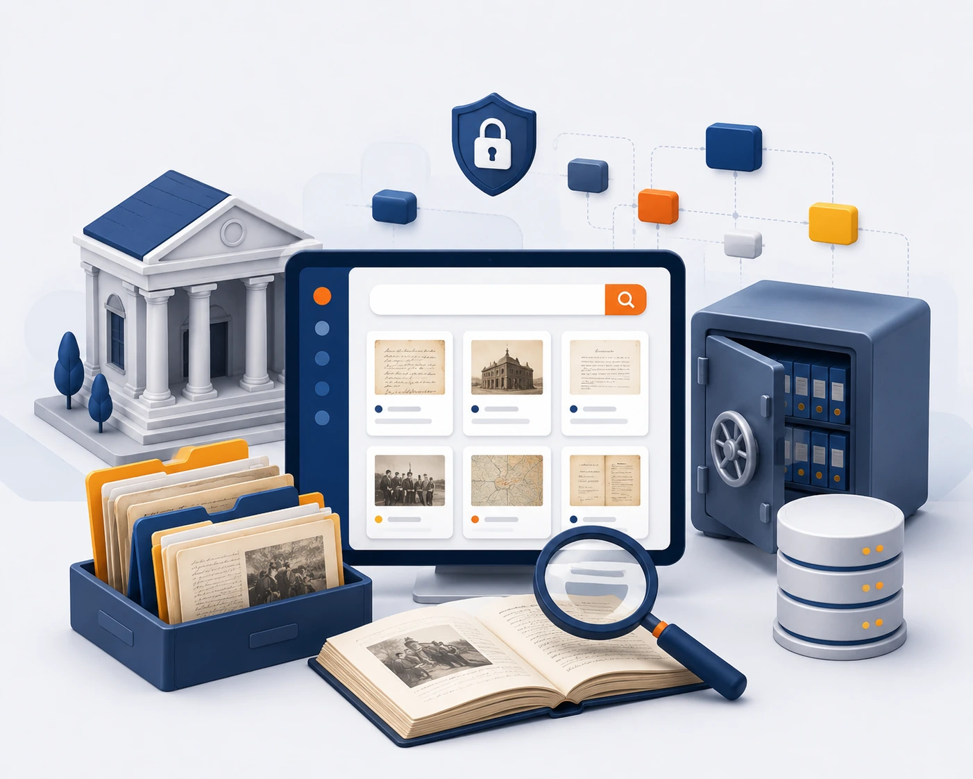 National Archive Searchable Database System